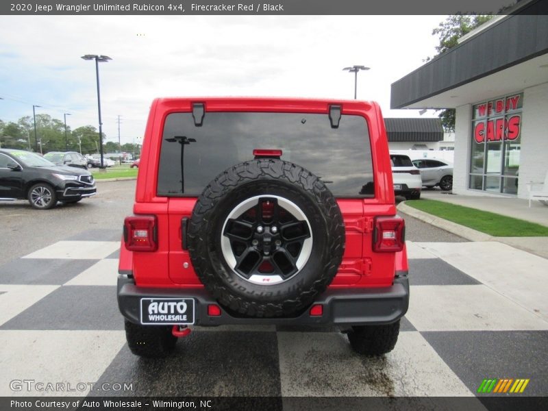 Firecracker Red / Black 2020 Jeep Wrangler Unlimited Rubicon 4x4