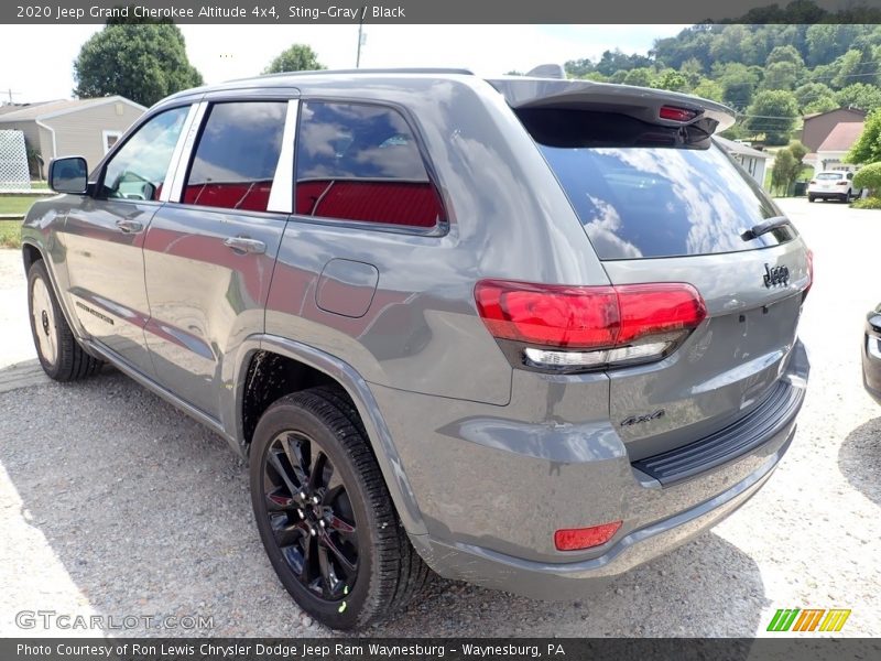 Sting-Gray / Black 2020 Jeep Grand Cherokee Altitude 4x4