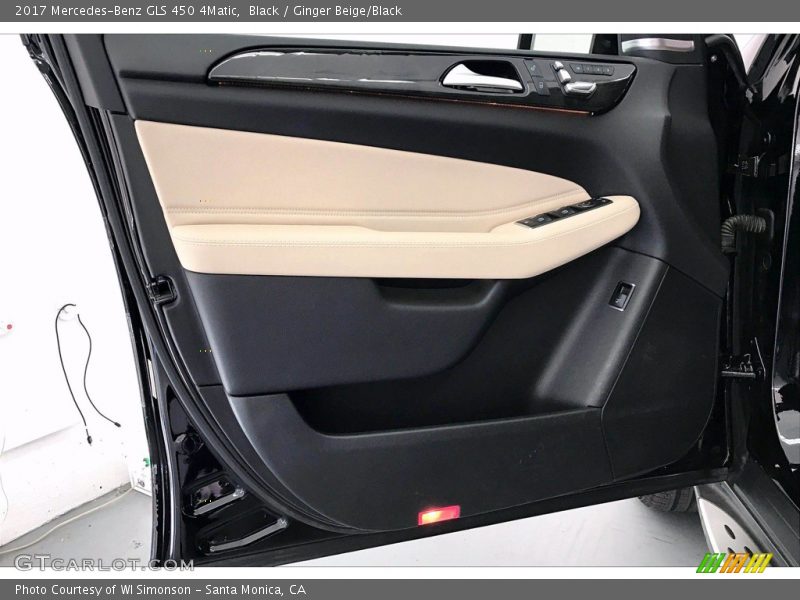 Black / Ginger Beige/Black 2017 Mercedes-Benz GLS 450 4Matic