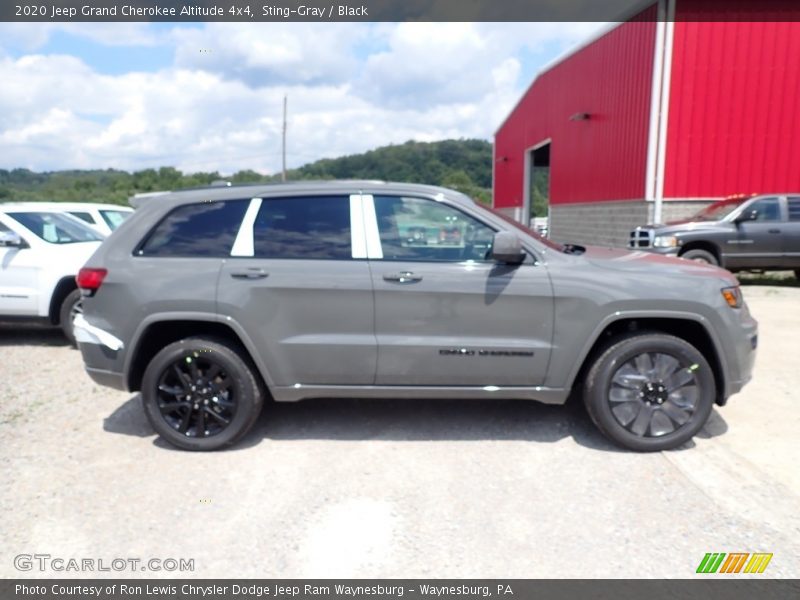 Sting-Gray / Black 2020 Jeep Grand Cherokee Altitude 4x4