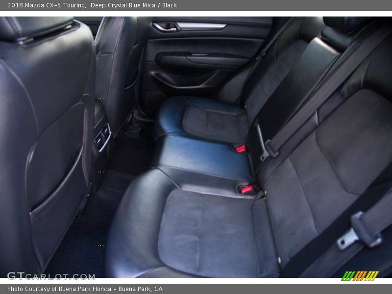 Deep Crystal Blue Mica / Black 2018 Mazda CX-5 Touring