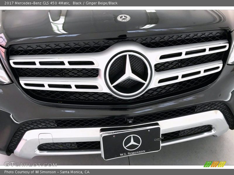 Black / Ginger Beige/Black 2017 Mercedes-Benz GLS 450 4Matic