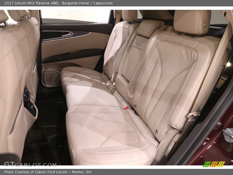 Burgundy Velvet / Cappuccino 2017 Lincoln MKX Reserve AWD