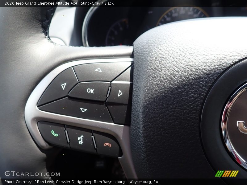 Sting-Gray / Black 2020 Jeep Grand Cherokee Altitude 4x4