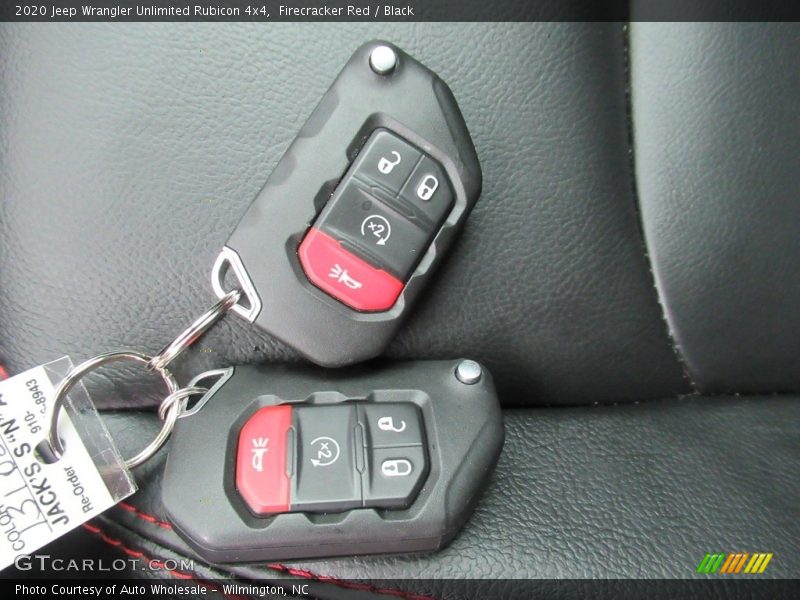 Firecracker Red / Black 2020 Jeep Wrangler Unlimited Rubicon 4x4