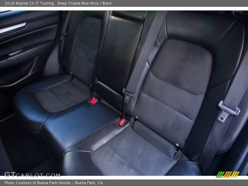 Deep Crystal Blue Mica / Black 2018 Mazda CX-5 Touring