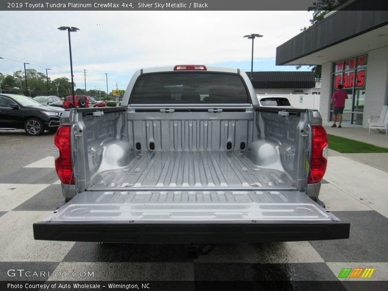 Silver Sky Metallic / Black 2019 Toyota Tundra Platinum CrewMax 4x4