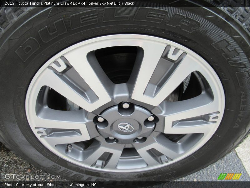 Silver Sky Metallic / Black 2019 Toyota Tundra Platinum CrewMax 4x4