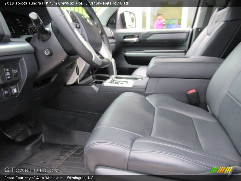 Silver Sky Metallic / Black 2019 Toyota Tundra Platinum CrewMax 4x4