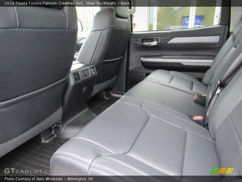Silver Sky Metallic / Black 2019 Toyota Tundra Platinum CrewMax 4x4