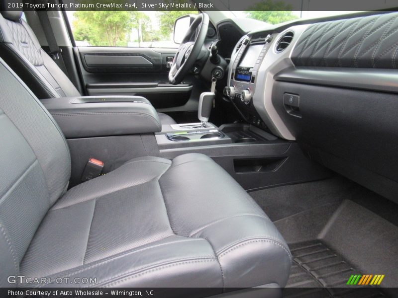 Silver Sky Metallic / Black 2019 Toyota Tundra Platinum CrewMax 4x4