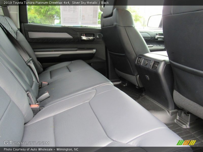 Silver Sky Metallic / Black 2019 Toyota Tundra Platinum CrewMax 4x4