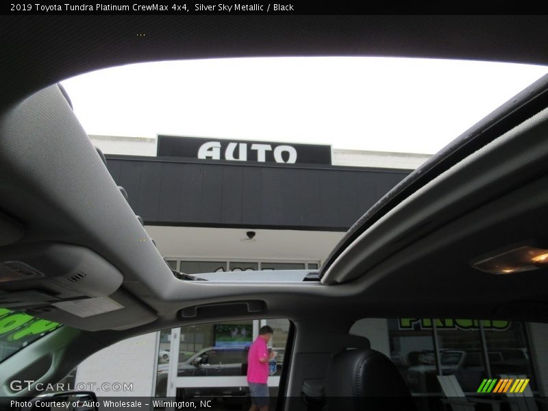 Silver Sky Metallic / Black 2019 Toyota Tundra Platinum CrewMax 4x4