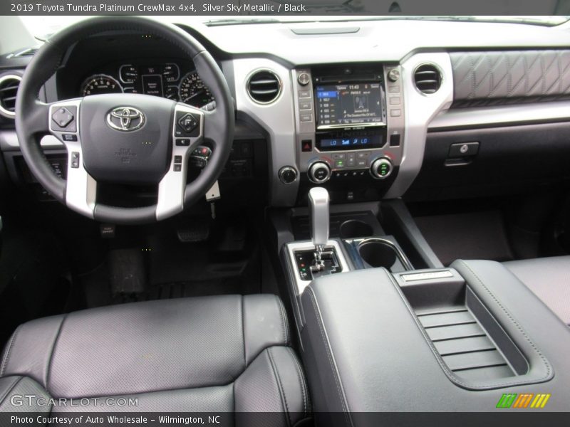 Silver Sky Metallic / Black 2019 Toyota Tundra Platinum CrewMax 4x4