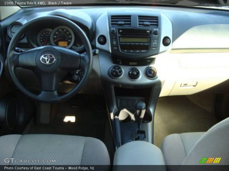 Black / Taupe 2006 Toyota RAV4 4WD