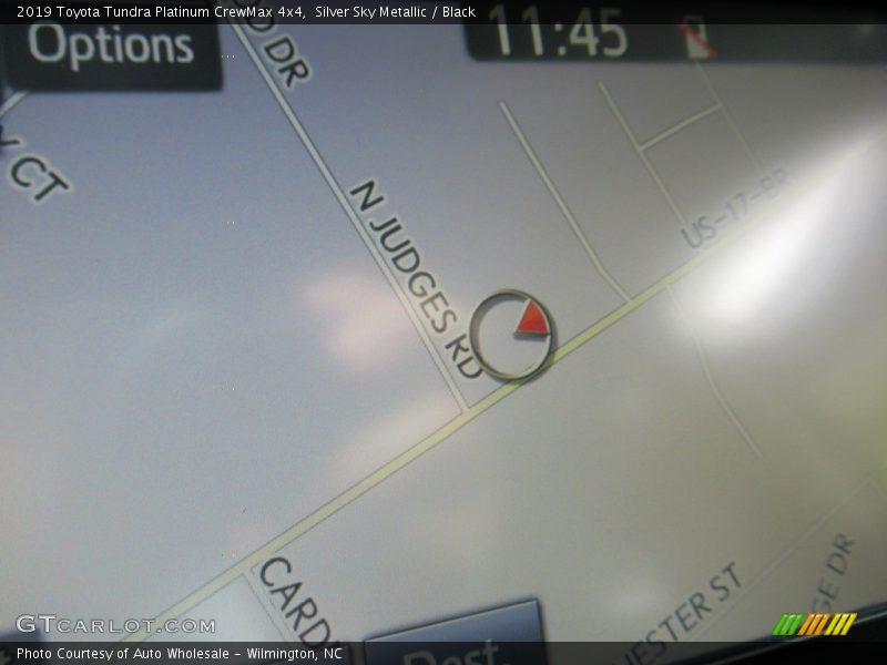 Silver Sky Metallic / Black 2019 Toyota Tundra Platinum CrewMax 4x4