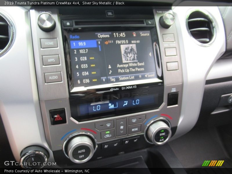 Silver Sky Metallic / Black 2019 Toyota Tundra Platinum CrewMax 4x4