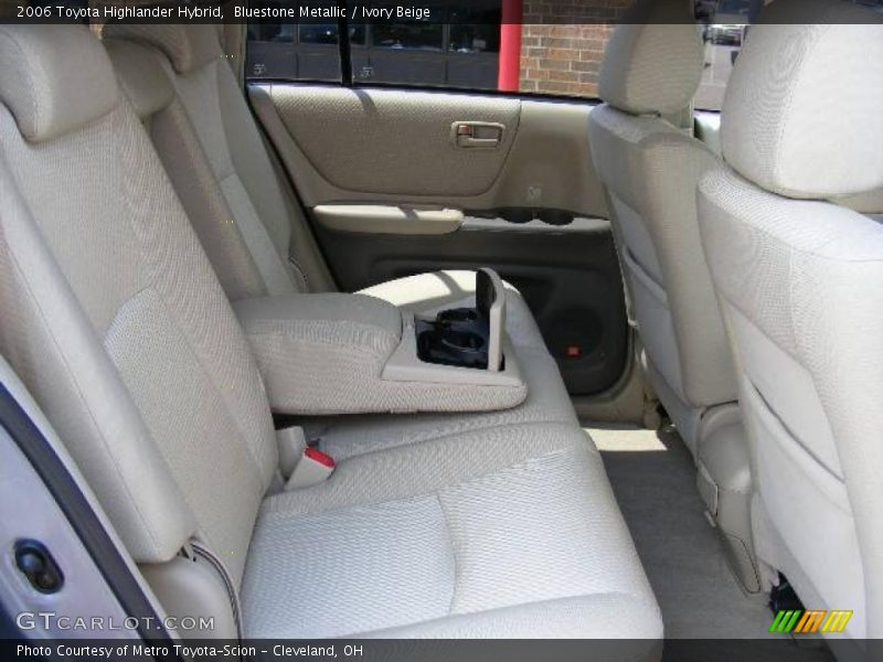 Bluestone Metallic / Ivory Beige 2006 Toyota Highlander Hybrid