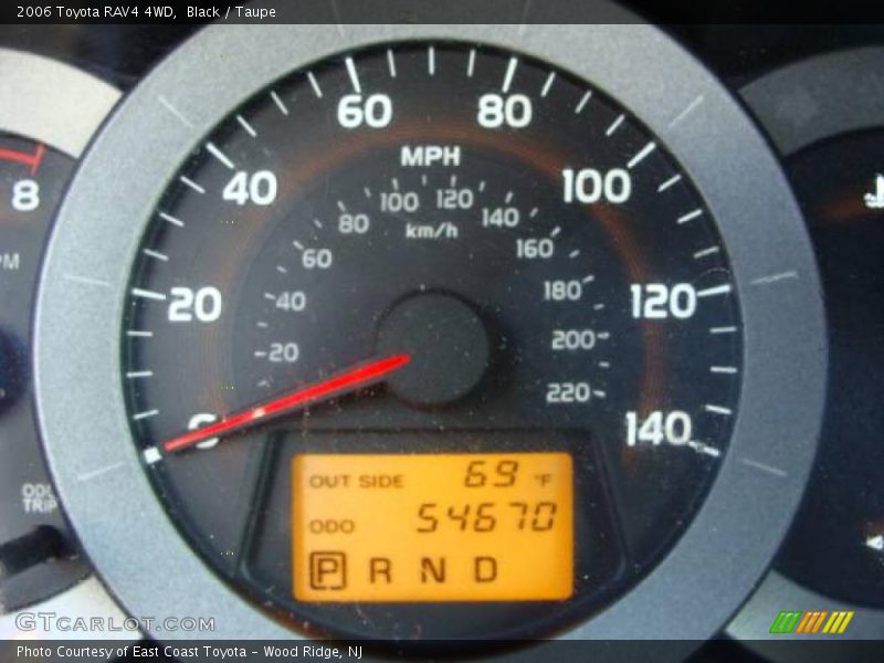 Black / Taupe 2006 Toyota RAV4 4WD