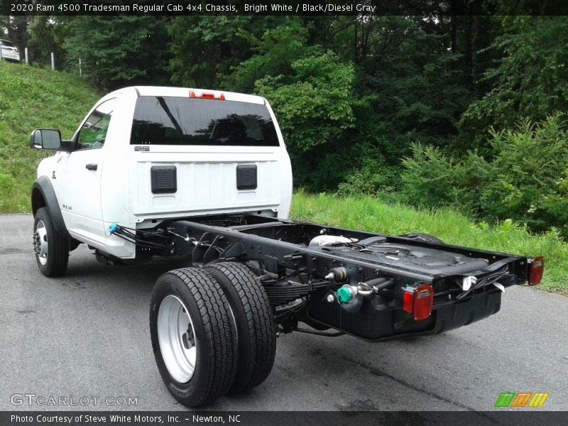 Bright White / Black/Diesel Gray 2020 Ram 4500 Tradesman Regular Cab 4x4 Chassis