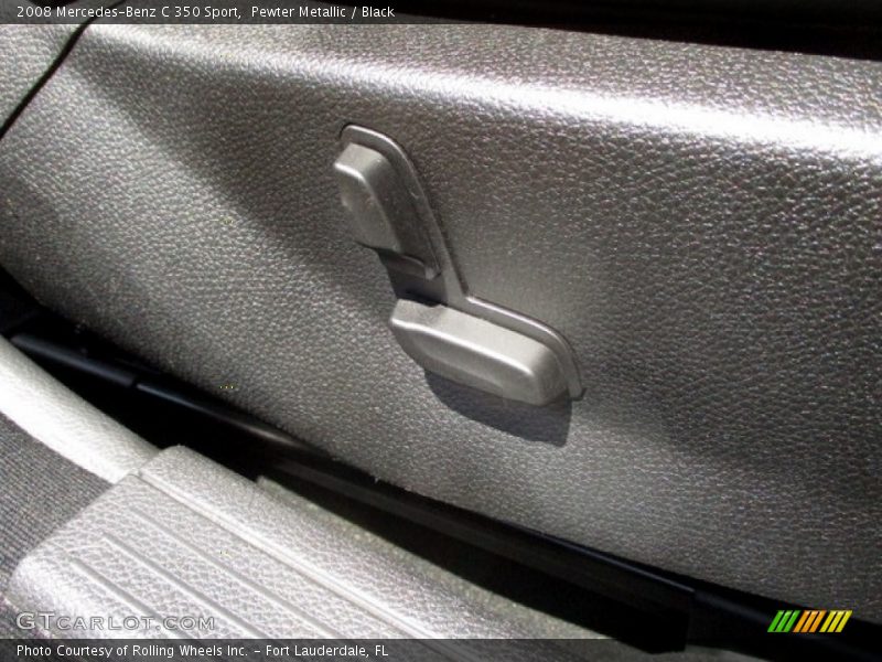 Pewter Metallic / Black 2008 Mercedes-Benz C 350 Sport