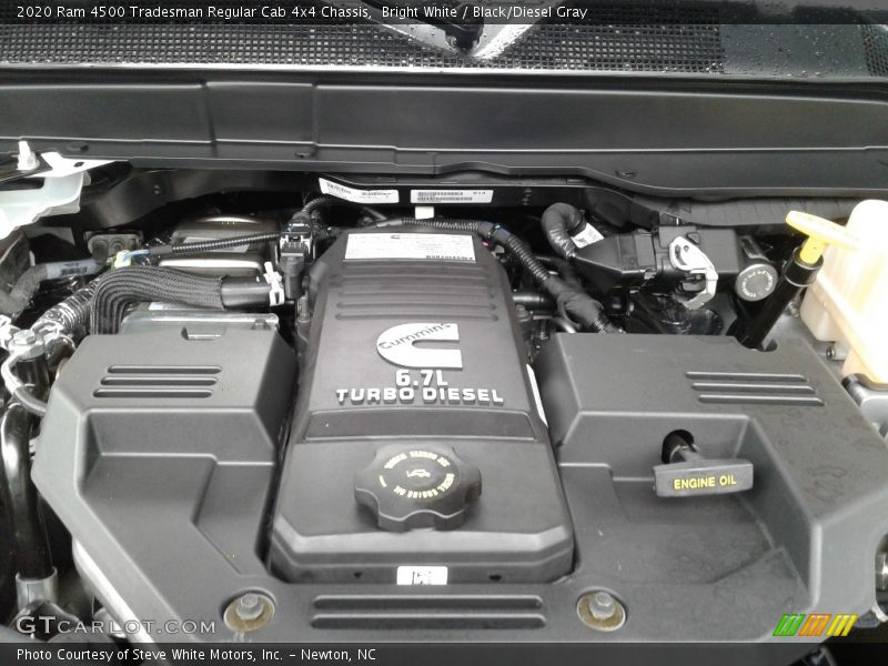  2020 4500 Tradesman Regular Cab 4x4 Chassis Engine - 6.7 Liter OHV 24-Valve Cummins Turbo-Diesel Inline 6 Cylinder