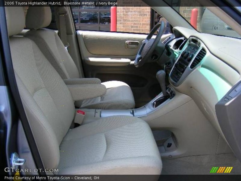 Bluestone Metallic / Ivory Beige 2006 Toyota Highlander Hybrid