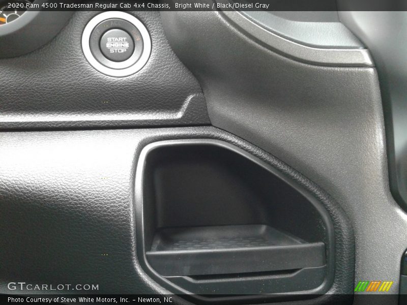 Bright White / Black/Diesel Gray 2020 Ram 4500 Tradesman Regular Cab 4x4 Chassis