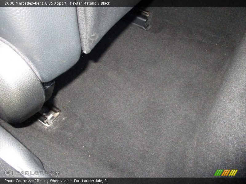 Pewter Metallic / Black 2008 Mercedes-Benz C 350 Sport