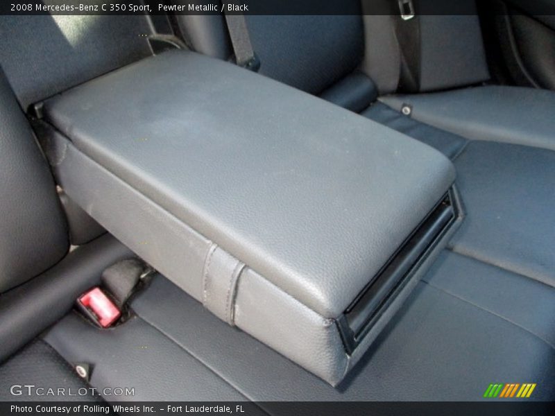 Pewter Metallic / Black 2008 Mercedes-Benz C 350 Sport