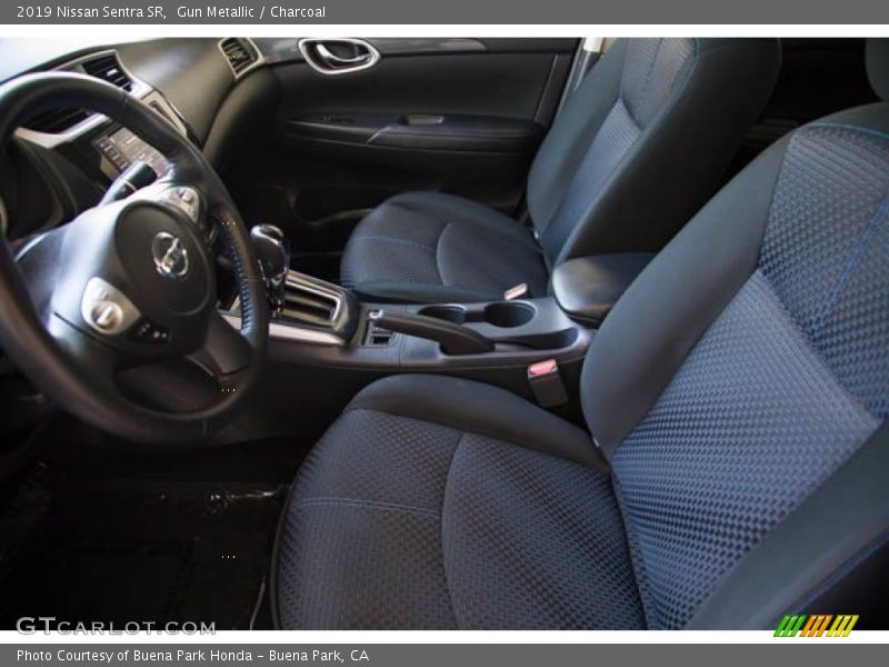 Gun Metallic / Charcoal 2019 Nissan Sentra SR