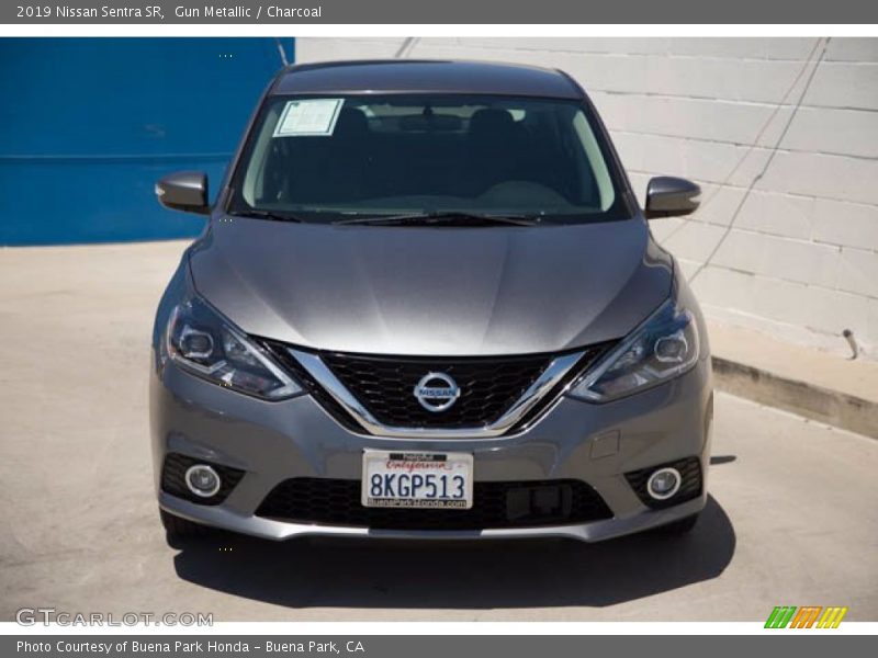 Gun Metallic / Charcoal 2019 Nissan Sentra SR