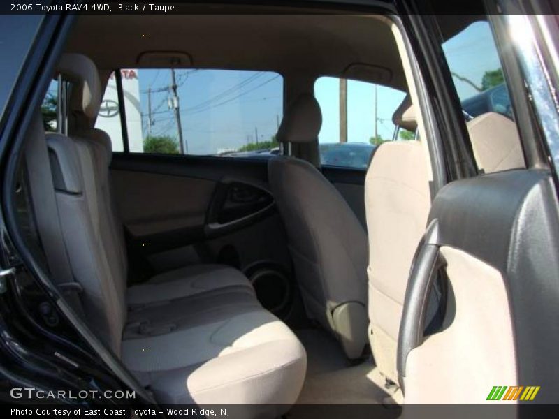 Black / Taupe 2006 Toyota RAV4 4WD