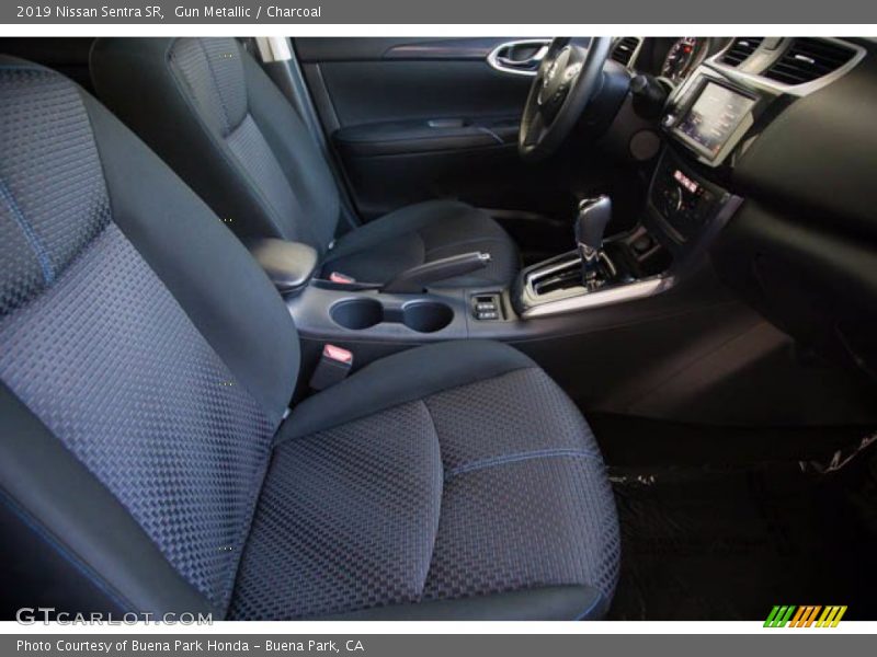Gun Metallic / Charcoal 2019 Nissan Sentra SR