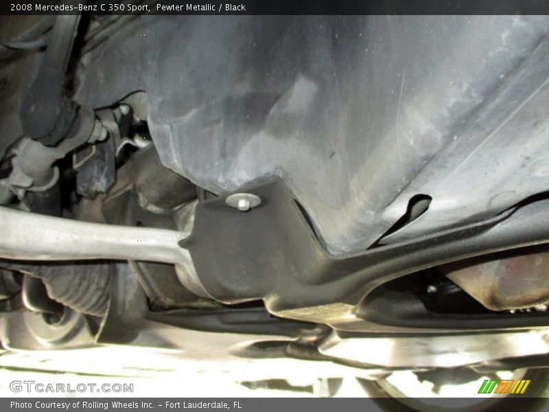 Pewter Metallic / Black 2008 Mercedes-Benz C 350 Sport