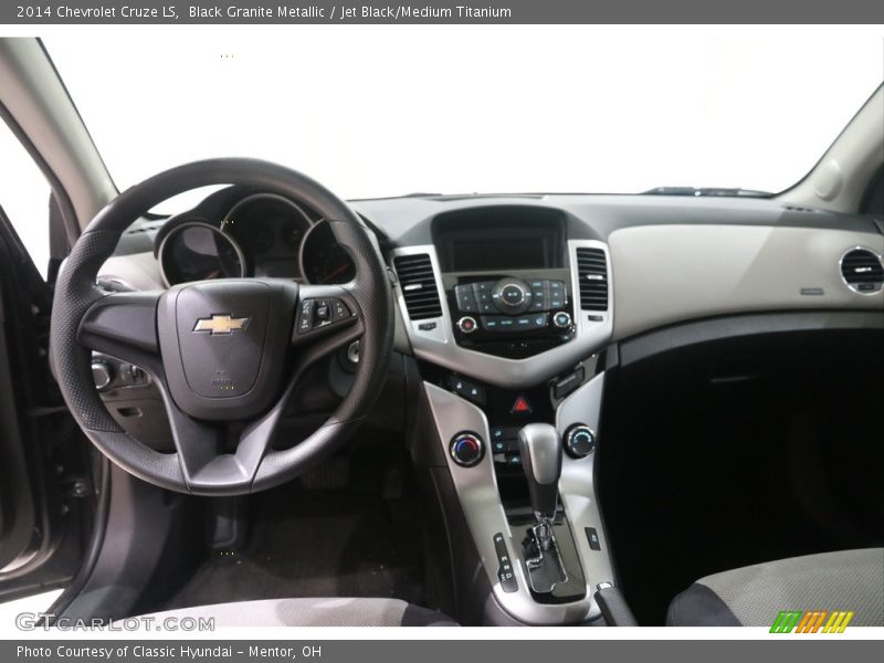 Black Granite Metallic / Jet Black/Medium Titanium 2014 Chevrolet Cruze LS