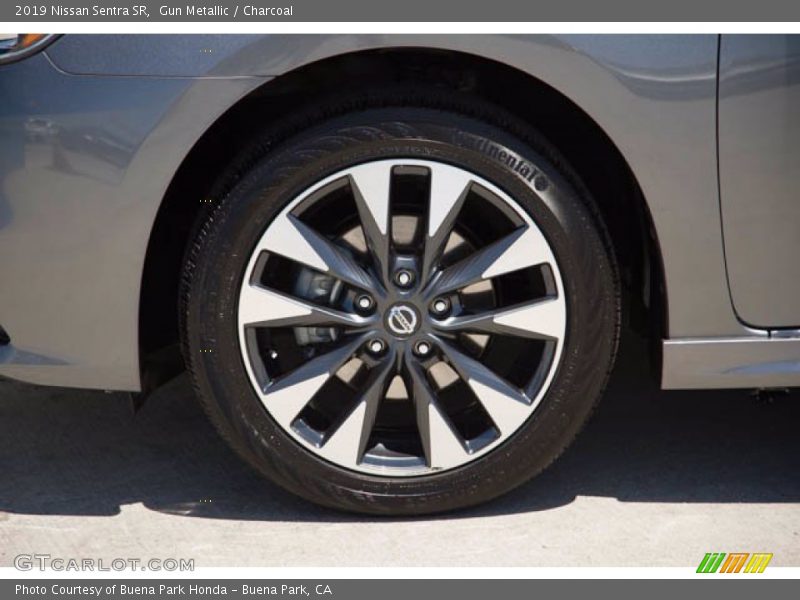 Gun Metallic / Charcoal 2019 Nissan Sentra SR