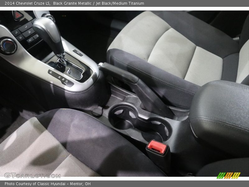 Black Granite Metallic / Jet Black/Medium Titanium 2014 Chevrolet Cruze LS