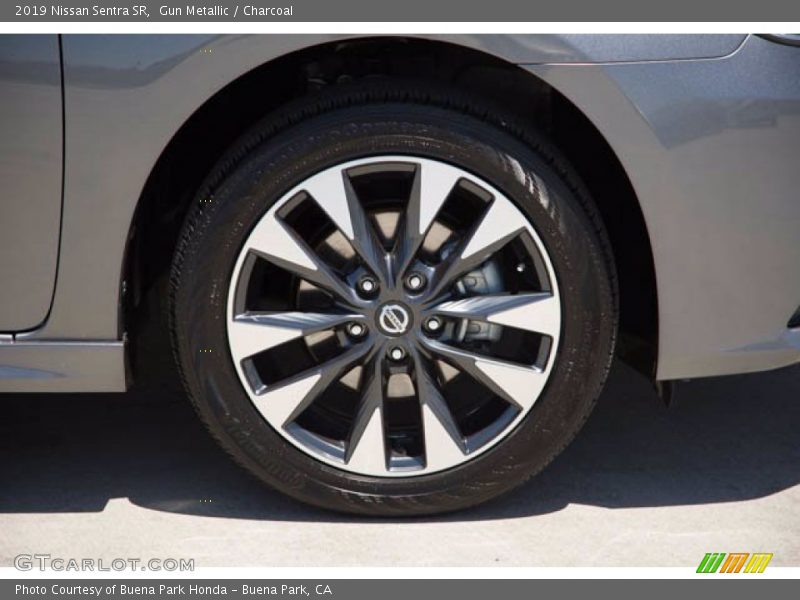 Gun Metallic / Charcoal 2019 Nissan Sentra SR
