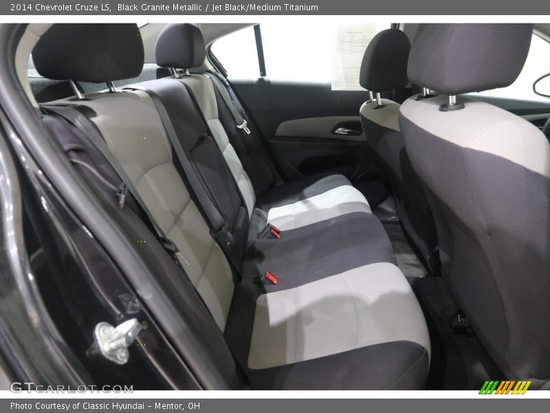 Black Granite Metallic / Jet Black/Medium Titanium 2014 Chevrolet Cruze LS