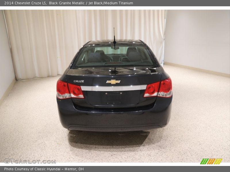 Black Granite Metallic / Jet Black/Medium Titanium 2014 Chevrolet Cruze LS