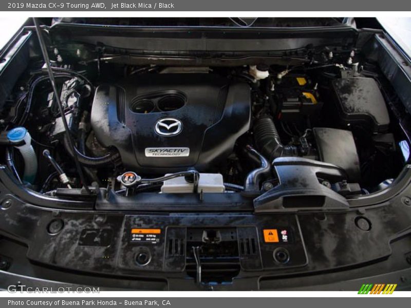 Jet Black Mica / Black 2019 Mazda CX-9 Touring AWD