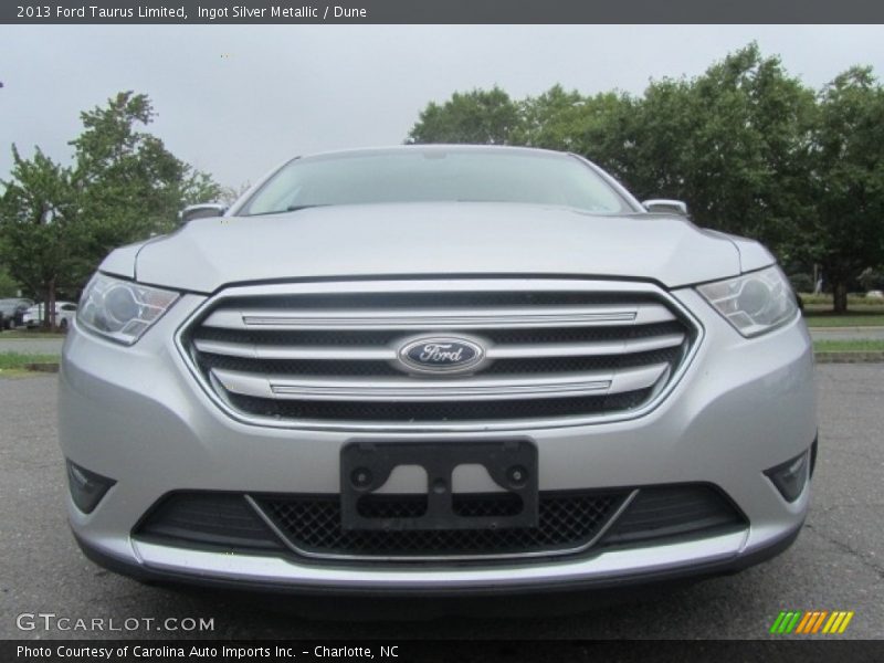 Ingot Silver Metallic / Dune 2013 Ford Taurus Limited