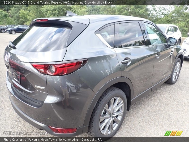 Machine Gray Metallic / Black 2020 Mazda CX-5 Grand Touring Reserve AWD