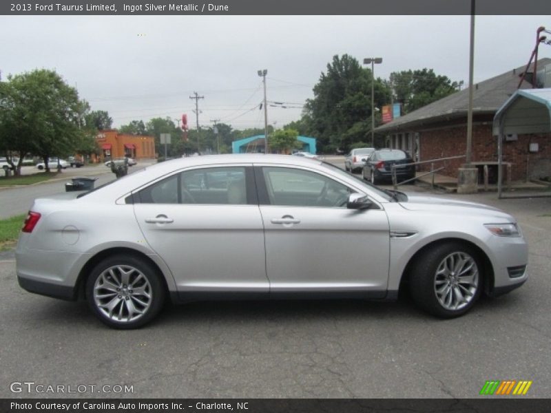 Ingot Silver Metallic / Dune 2013 Ford Taurus Limited
