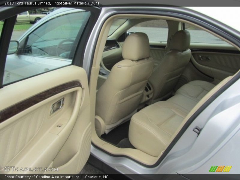 Ingot Silver Metallic / Dune 2013 Ford Taurus Limited