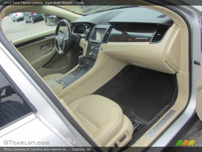 Ingot Silver Metallic / Dune 2013 Ford Taurus Limited