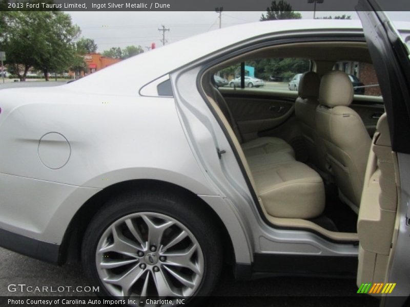 Ingot Silver Metallic / Dune 2013 Ford Taurus Limited