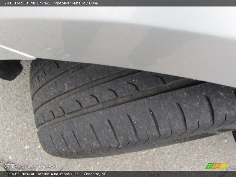 Ingot Silver Metallic / Dune 2013 Ford Taurus Limited