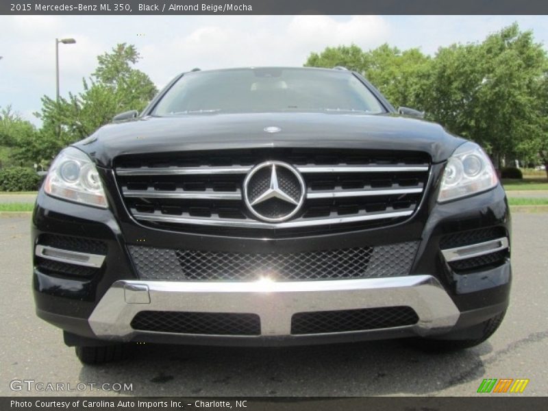 Black / Almond Beige/Mocha 2015 Mercedes-Benz ML 350